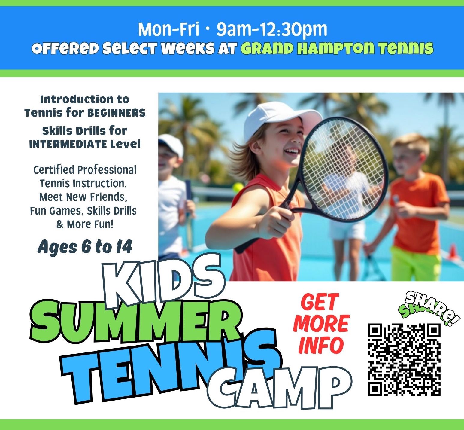 GrandHampton Tennis Camp