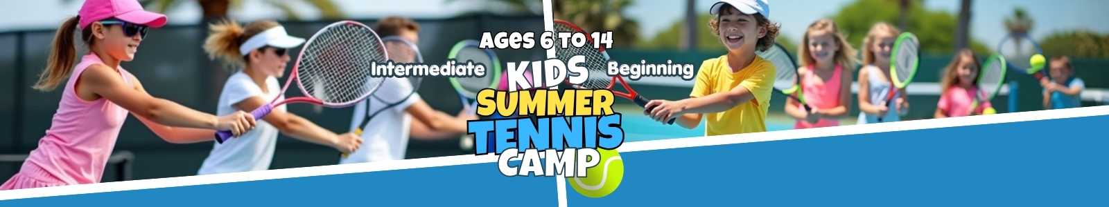 Kids Tennis Practice